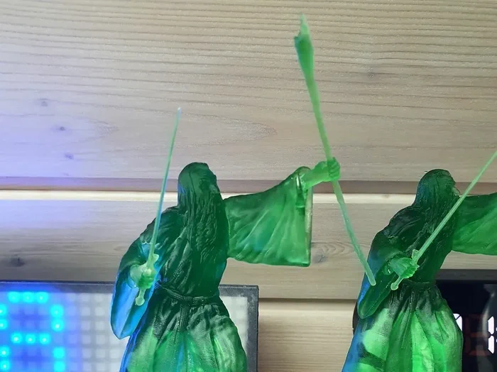 3D gedruckter Gandalf - Diorama