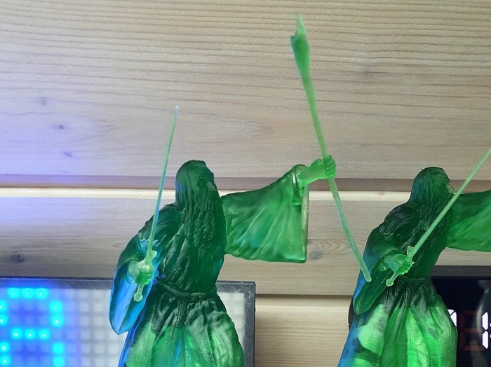 3D gedruckter Gandalf - Diorama 3D gedruckter Gandalf - Diorama