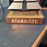 Erster Test mit der Schaltung via ESP8266. Somit lässt sich die Pyramide in meine Heimautomatisierung integrieren und leuchtet nur wenn dies gewünscht ist.