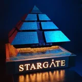 Stargate SG-1 Cheops-Klasse Raumschiff - Diorama