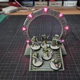 3D gedrucktes Miniature gaming Stargate